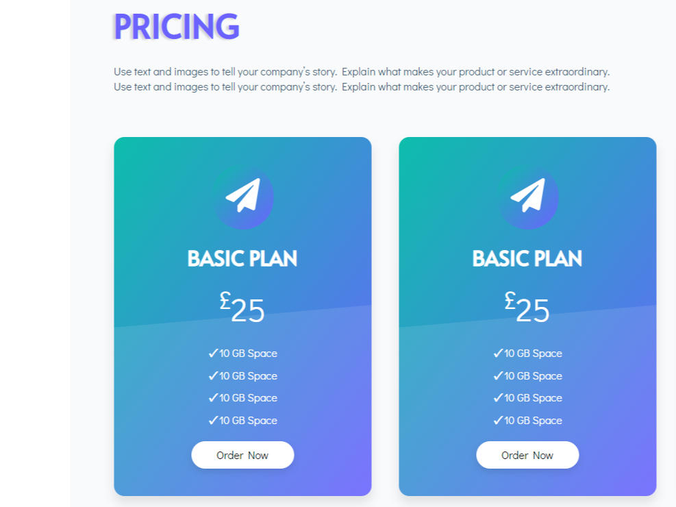 Pricing